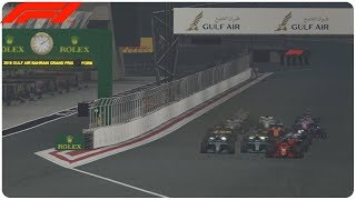 F1 2018  LA COURSE DU GP DE BAHREIN McLaren [upl. by Arlinda]