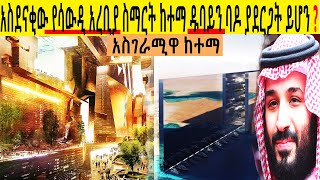 አስደናቂው የሳውዲ አረቢያ ስማርት ከተማ ዱባይን ባዶ ያደርጋት ይሆን  አስገራሚ ታሪክ በ ሚኪያስ አለሙ [upl. by Haimehen]