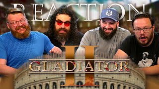 Gladiator II Official Trailer REACTION [upl. by Howie]