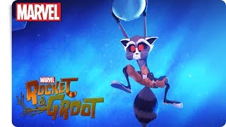 Rocket amp Groot  Weltraumspaziergang  Marvel HQ Deutschland [upl. by Filip447]