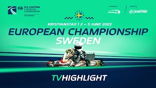 FIA Karting European Championship 2022 Junior  OK Round 3 Kristianstad  Sweden [upl. by Gnahk]