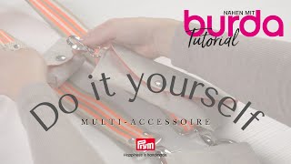 Nähen mit Burda  DIY MultiAccessoire in burda style 624 [upl. by Carmela]