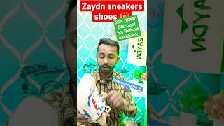 Zaydn sneakers shoes 2023  zaydn Shoes 55 discount offers freeshopping viralshorts viral viral [upl. by Ellingston59]