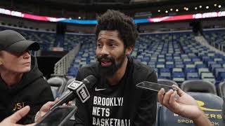 Spencer Dinwiddie discusses what Brooklyn Nets are working on [upl. by Chapman]