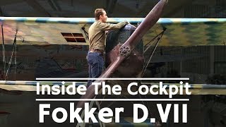 Inside The Cockpit  Fokker DVII [upl. by Lunna140]