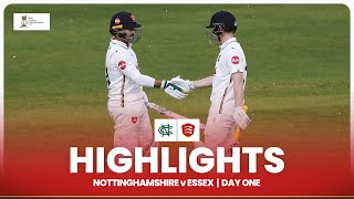 NEW FACES STAR ON DEBUT ⭐  Nottinghamshire v Essex  Day 1 Highlights [upl. by Catton457]