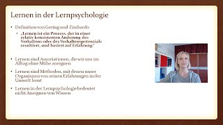 Lernpsychologie  Klassische Konditionierung 1  Psychologie Fernstudium IUBH [upl. by Marketa]