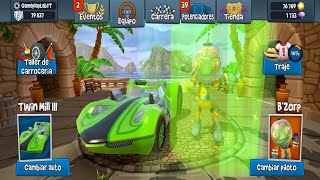 Probando el TWIN MILL III con BZORP  Beach Buggy Racing 2 [upl. by Aizatsana]