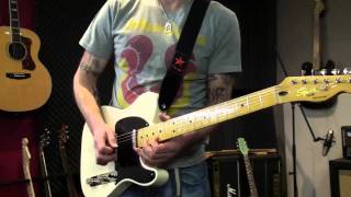 Fender Squier Classic Vibe 50s Telecaster and DVK Goldtop Jamming to a track [upl. by Malissia]