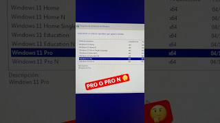 Cual Windows 11 Instalar Pro o Pro N  2024 [upl. by Gasser946]