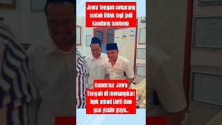 Gubernur Jawa Tengah di menangkan pasangan nomer 2 Ahmad Luthfi dan Gus yasinnews viralvideo [upl. by Bander560]