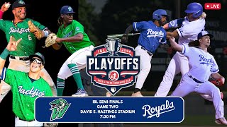 Sat August 31st 2024  Welland Jackfish 1 at Guelph Royals 4 Game 2 IBL SF [upl. by Sirapal]