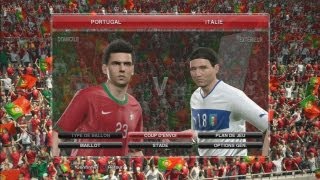 Demo PES 2014 Portugal  Italie Gameplay PS3 [upl. by Karel]