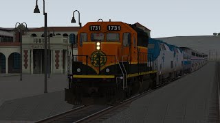 Train Simulator Classic  BNSF SD402 Leads the Amtrak Southwest Chief [upl. by Greenland]