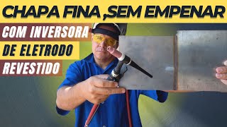 ✅SEM EMPENAR Como soldar chapa fina de inox com a TIG sem empenar [upl. by Irahcaz386]