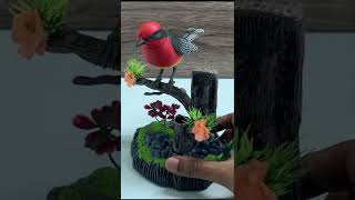 Singing Bird Toy  Chirping moving bird toy shorts [upl. by Halyak]