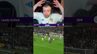 Leeds United vs QPR goal reaction [upl. by Syah]