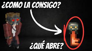 PARA QUE SIRVE la LLAVE de PRUEBA en MINECRAFT [upl. by Lenhart]