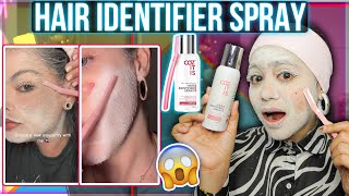 Viral Hair Identifier Spray 😱 for Shaving Face 🪒  is it worth🤑 Ronak Qureshi [upl. by Ayalat]