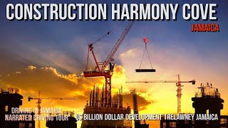 Construction Harmony Cove Development Jamaica [upl. by Jack]