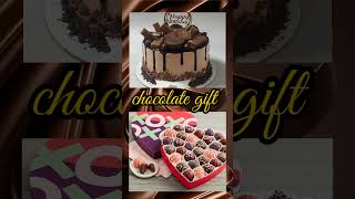 chocolate gift 🎁🧧🎁chocolate cake chocolate shorts chocolate design [upl. by Annodal]