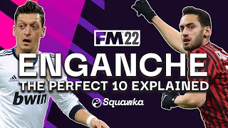 What is an Enganche Best players roles and tactics explained using Football Manager  FM22 [upl. by O'Driscoll]