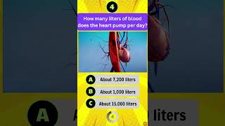 How many liters of blood does the heart pump per day [upl. by Ela]