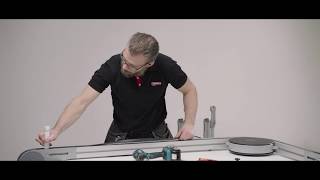 How to assemble a FlexLink conveyor [upl. by Leicam835]