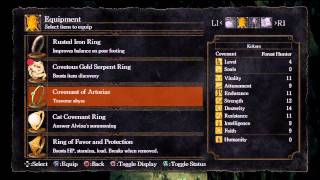 Dark Soul  Firelink Bonfire to New Londo Ruin BOSS Four King and Abyss Bonfire [upl. by Nattirb]