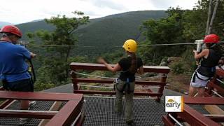 Flying on the fastest highest longest zipline [upl. by Jojo]