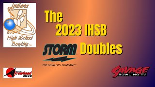 2023 Indiana High School Bowling Storm Doubles [upl. by Eelrebmyk]