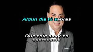 Karaoke Gilberto Santa Rosa Cuando Cuando [upl. by Gardia118]