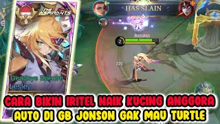 Irithel Counter Lesley Pake Cara Ini Gak Bisa di Hit  Top Global Lesley Build Tersakit [upl. by Sauers]