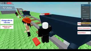 Playing Roblox Cart Ride Into Anyone [upl. by Gustav]