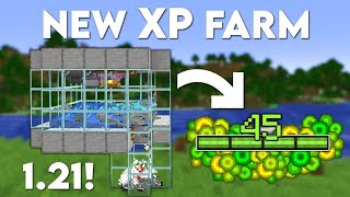 100WORKING AFK XP FARM 60 UNDER MINUTE FOR MINECRAFT BEDROCKPE 121 [upl. by Emsoc]