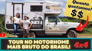 Conheça o motorhome mais lindo e bruto do Brasil Tour completo Quanto custa F1000 4x4 [upl. by Aneala]