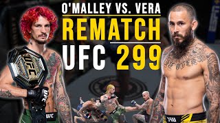 Intense Rematch at UFC 299 OMalley vs Vera Knockout Drama [upl. by Conias]