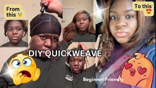 Versatile Flip Over Quick Weave  VERY NATURAL BEGINNER FRIENDLY [upl. by Retsevlys]