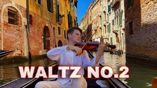 Waltz No 2 Shostakovich on Violin in Venice The Second Waltz [upl. by Rovaert909]