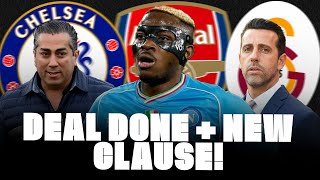 🚨 OSIMHEN SHOCK WHY THIS NEW RELEASE CLAUSE CHELSEA ARSENAL… [upl. by Ainivad]