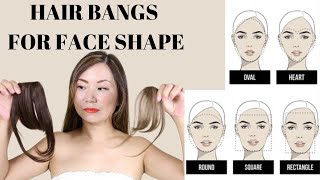 Best Hair bangs or not according to YOUR face shape [upl. by Ahseuqram]