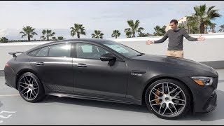 The MercedesAMG GT 4Door Is a 175000 Super Sedan [upl. by Wadell171]