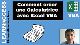 VBA  Comment créer une Calculatrice avec Excel [upl. by Lorimer96]