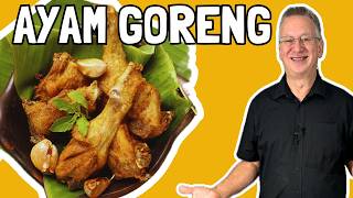 Hoe maak je Indische Ayam Goreng Gebakken kip recept [upl. by Eelyrag]