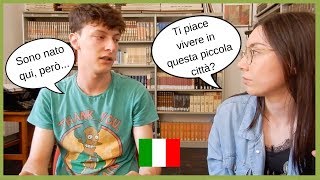 Italian conversation Comè vivere in una piccola cittadina in Italia secondo un 21enne Subs [upl. by Cul412]