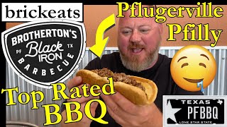 Brickeats Brothertons Black Iron BBQ in Pflugerville [upl. by Toogood]