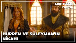 Kanuni ve Hürremin Nikahı  Muhteşem Yüzyıl 43Bölüm [upl. by Anneliese]