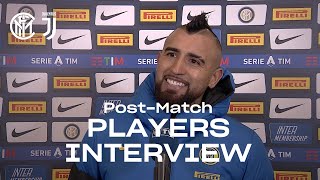 INTER 20 JUVENTUS  ARTURO VIDAL  ALESSANDRO BASTONI EXCLUSIVE INTERVIEWS SUB ENG [upl. by Decker]