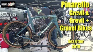 Pinarello Grevil amp Grevil  Gravel Bikes  Italian Stylin SOC 2019 [upl. by Acirt533]