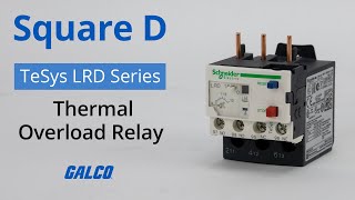 Square D’s TeSys LRD Series Thermal Overload Relays [upl. by Henriques]